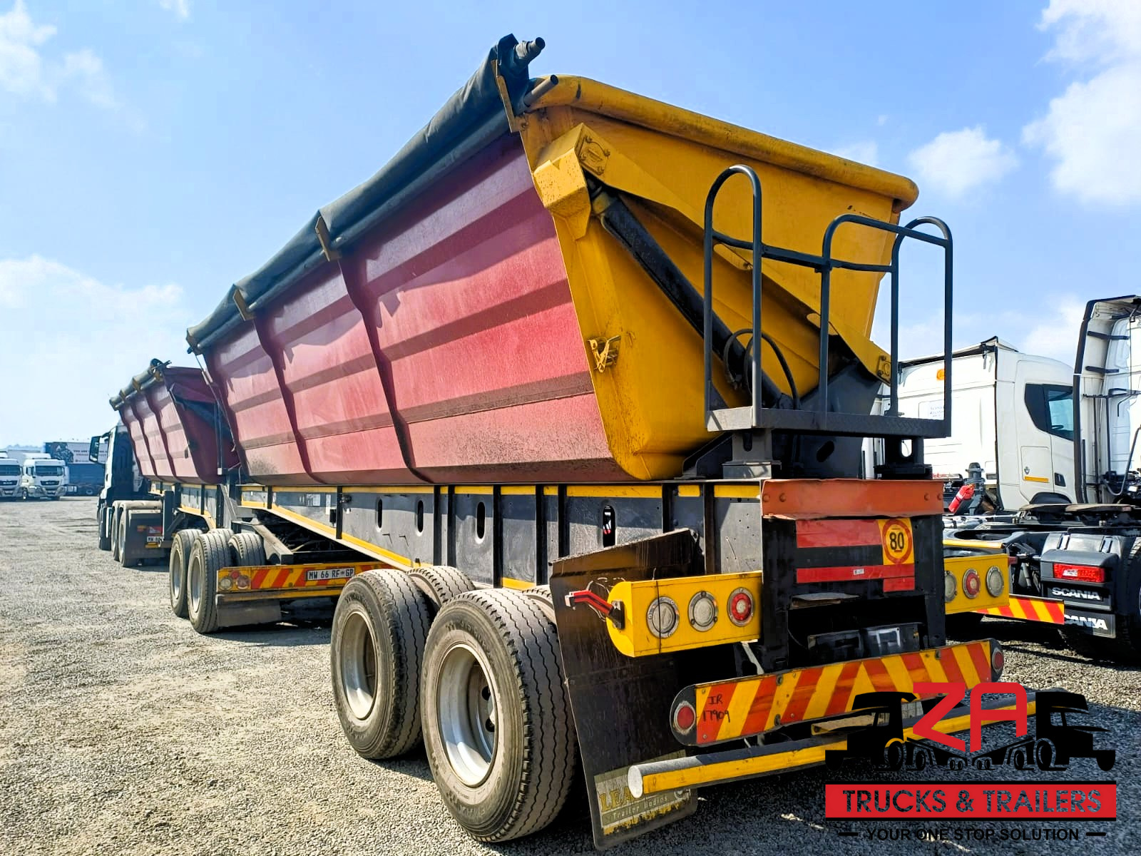 2020 LEADER 45 CUBE SIDE TIPPER